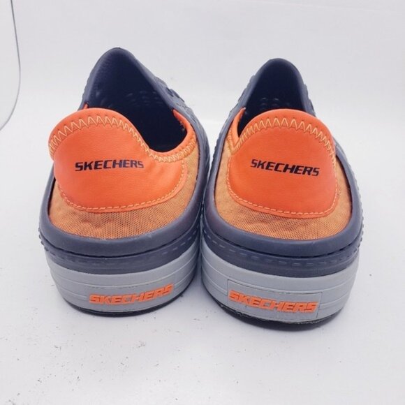 Skechers Gray Guzman Steps Slip On Water Shoes Sneakers Boys Youth Size 4 - Picture 3 of 13